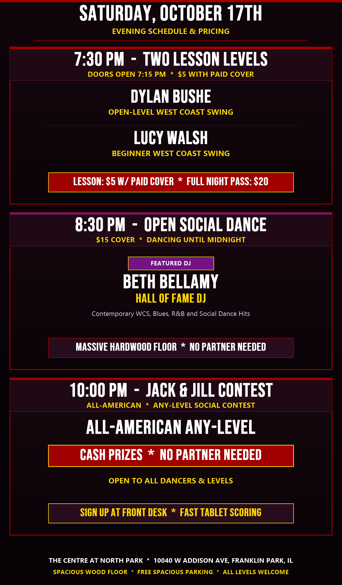 Chicago rebels mobile schedule oct17